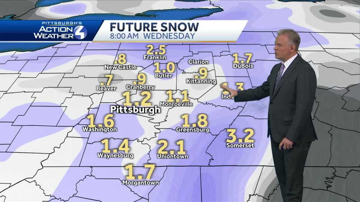 Winter weather advisory remains in effect for Pittsburgh area as snow ...