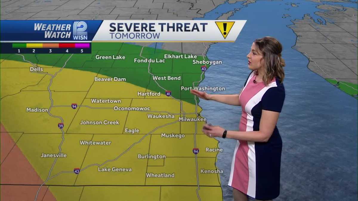 Soggy stretch: Clouds, wind and rain move in Thursday