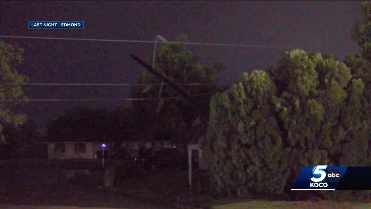 Person dead after tree falls on home during storms in Oilton - Vimarsana News
