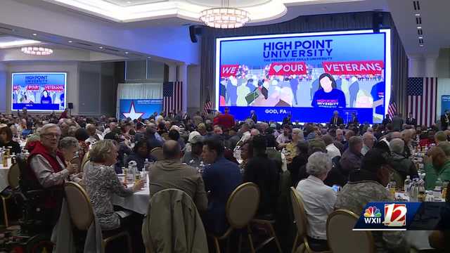 High Point University honors those who served our country, hosting the 13th Annual Veterans Day Celebration - Vimarsana News