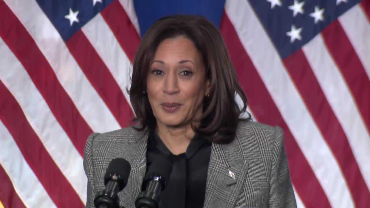 VP Kamala Harris Gives Speech On Abortion Rights In Waukesha Co.