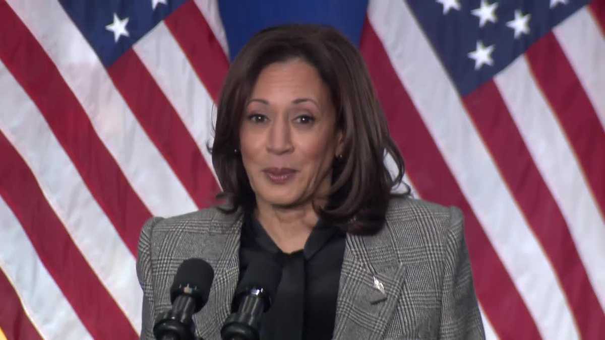 VP Kamala Harris gives speech on abortion rights in Waukesha Co.