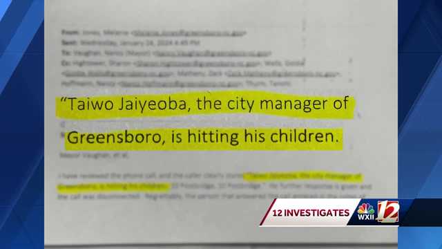 Greensboro city manager, daughters involved in 'disorder': report - Vimarsana News