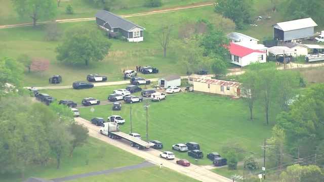 Law enforcement converge on home in Spartanburg County 