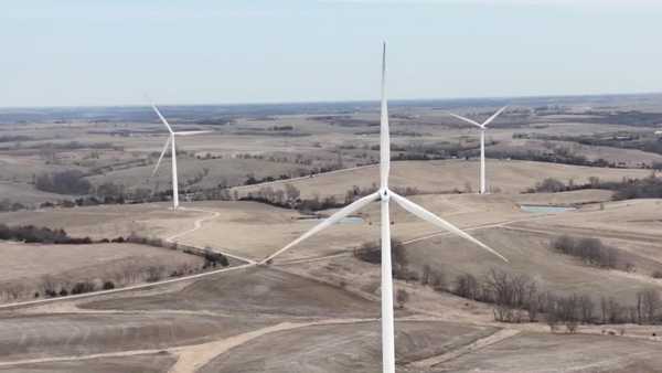 wind turbines, iowa