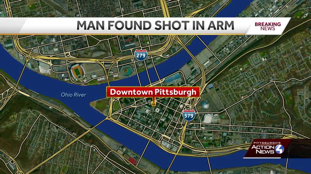 Police: Man Found Shot In Downtown Pittsburgh