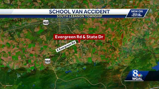 Lebanon County, PA school van involved in car accident - Vimarsana News