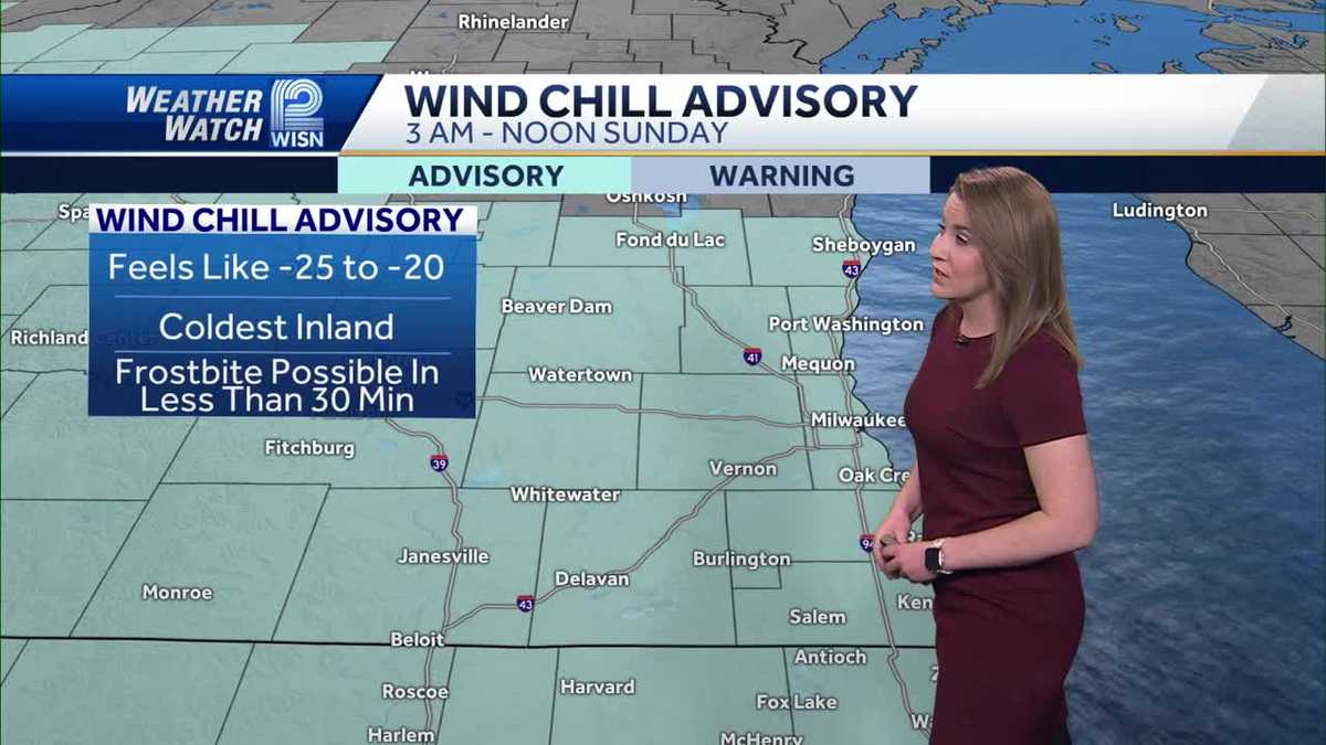 Weather: Blowing snow to bitter cold