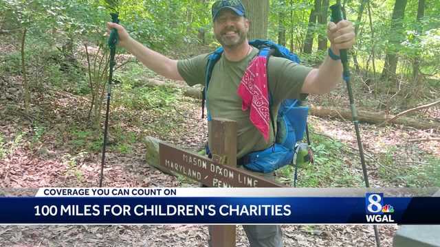 Lancaster man raises thousands of dollars for children's charities by hiking - Vimarsana News