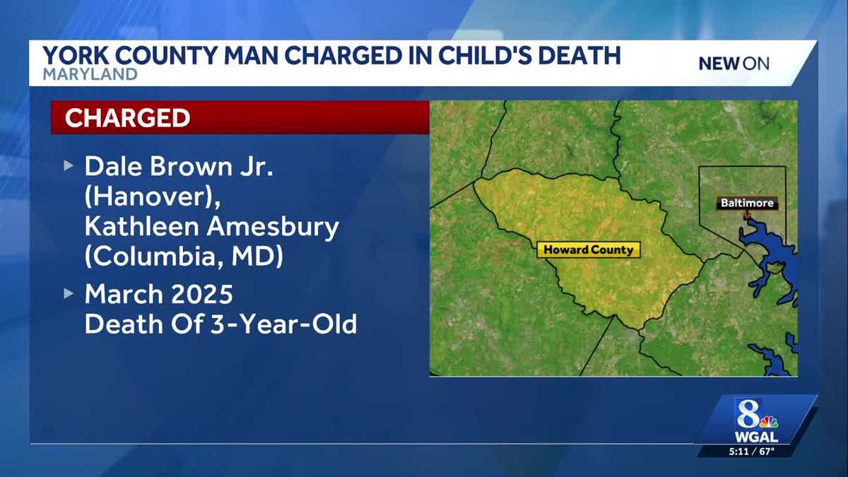 York County man and Maryland woman charged in death of 3-year-old ...