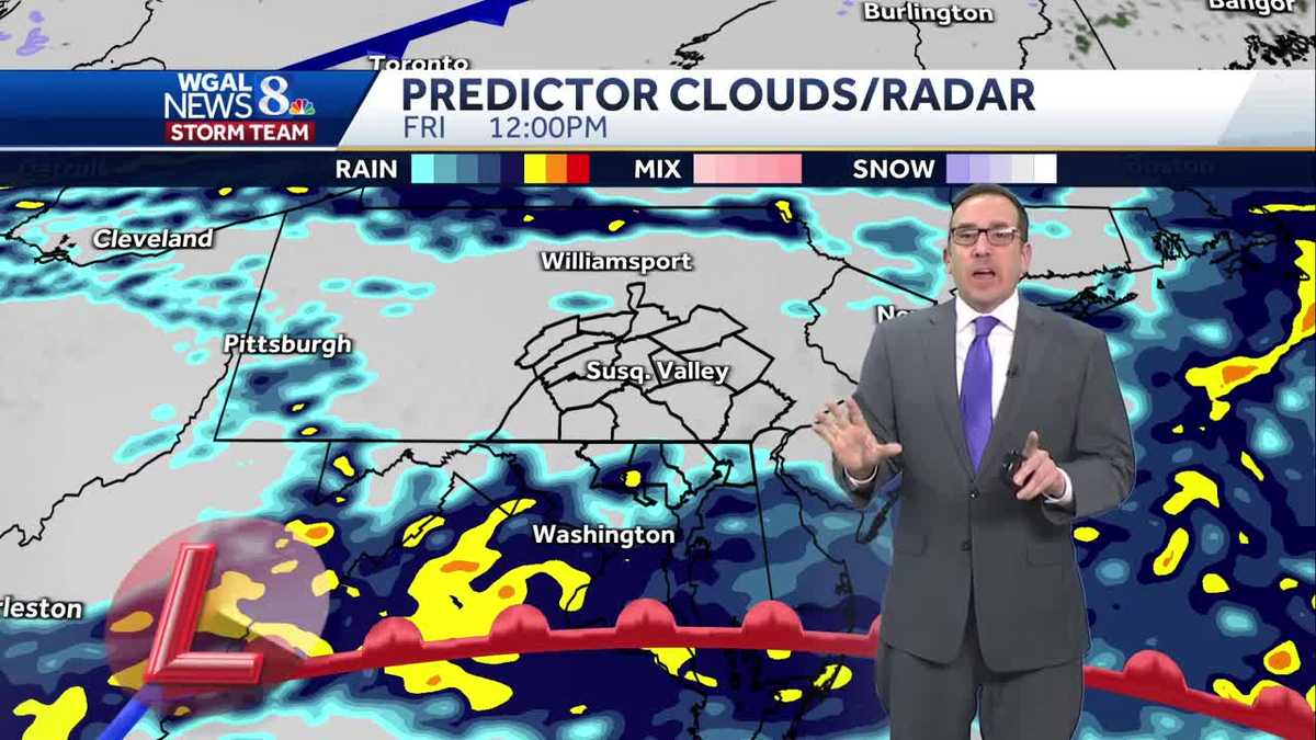Rounds of Rain Friday; Cooler Weekend Ahead