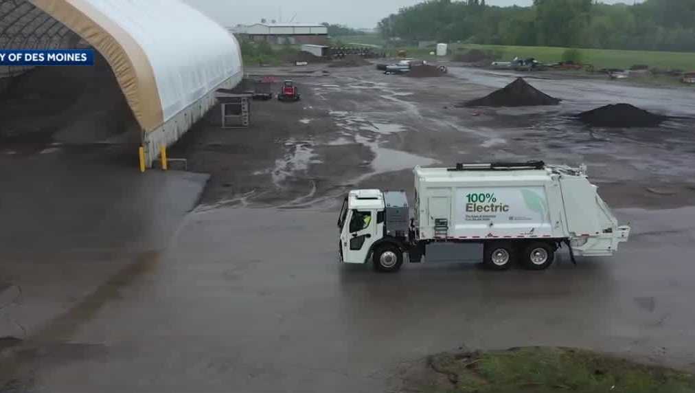 Allelectric garbage truck coming to Des Moines, Iowa