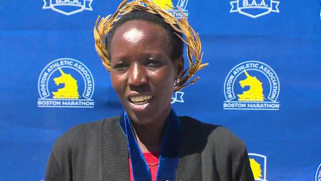 Edna Kiplagat honored as Women's champion of 2021 Boston Marathon - Vimarsana News