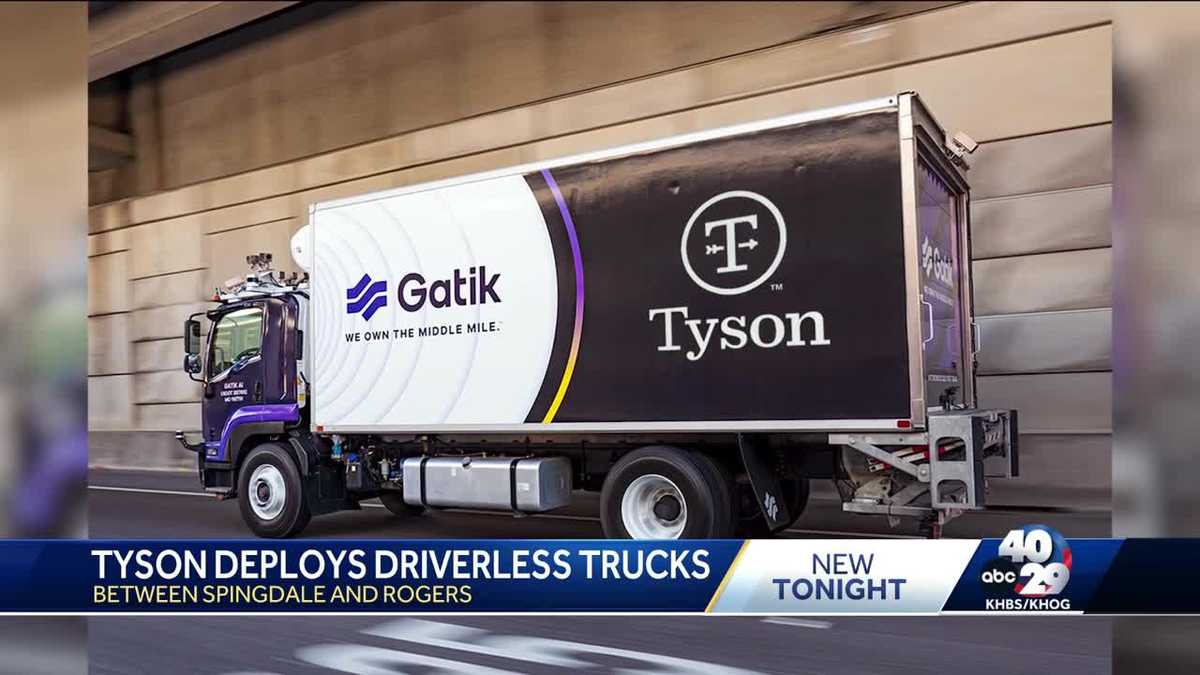 Tyson Foods has an AI driven truck in Northwest Arkansas