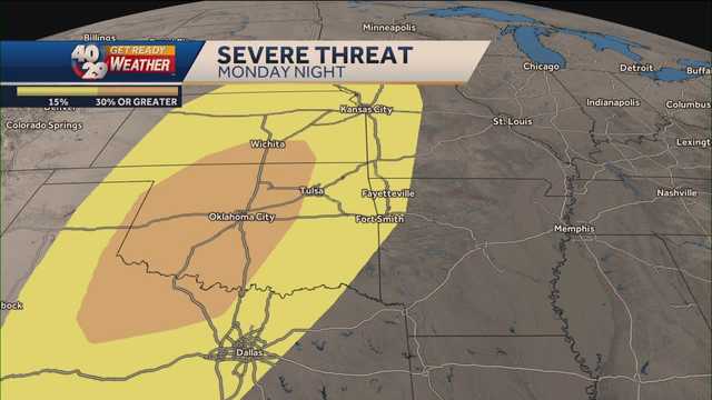 Severe storms possible in parts of Arkansas Monday night - Vimarsana News