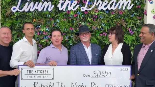 ﻿The Kitchen & The Mini Bar raises $2K for fund to rebuild Naples Pier - Vimarsana News