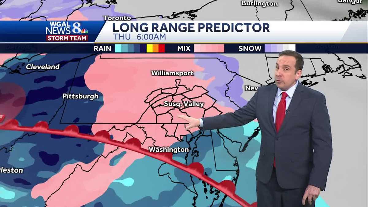 Dry Tuesday, Wintry Mix To Ice Late Wednesday Into Thursday