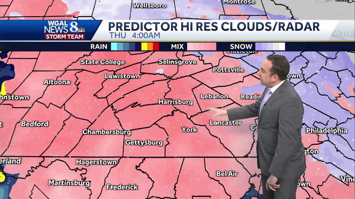 Alert: Snow To Wintry Mix, Ice Tonight, Early Thursday Morning