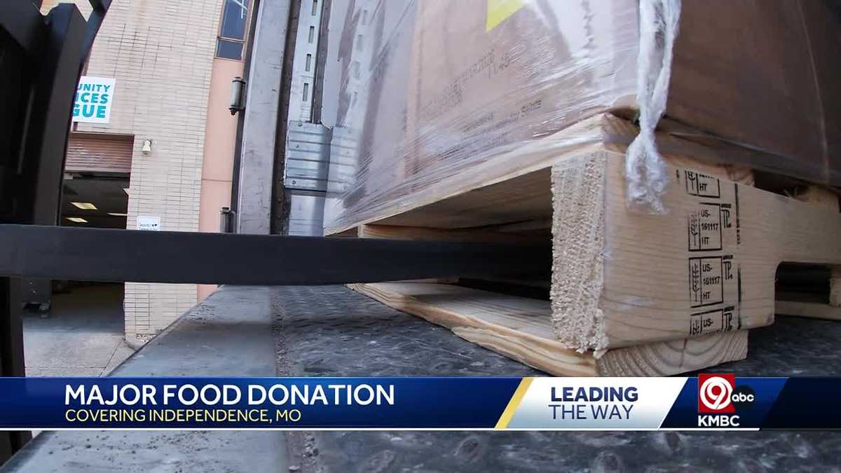 Jackson County food pantries get multiple massive food donations