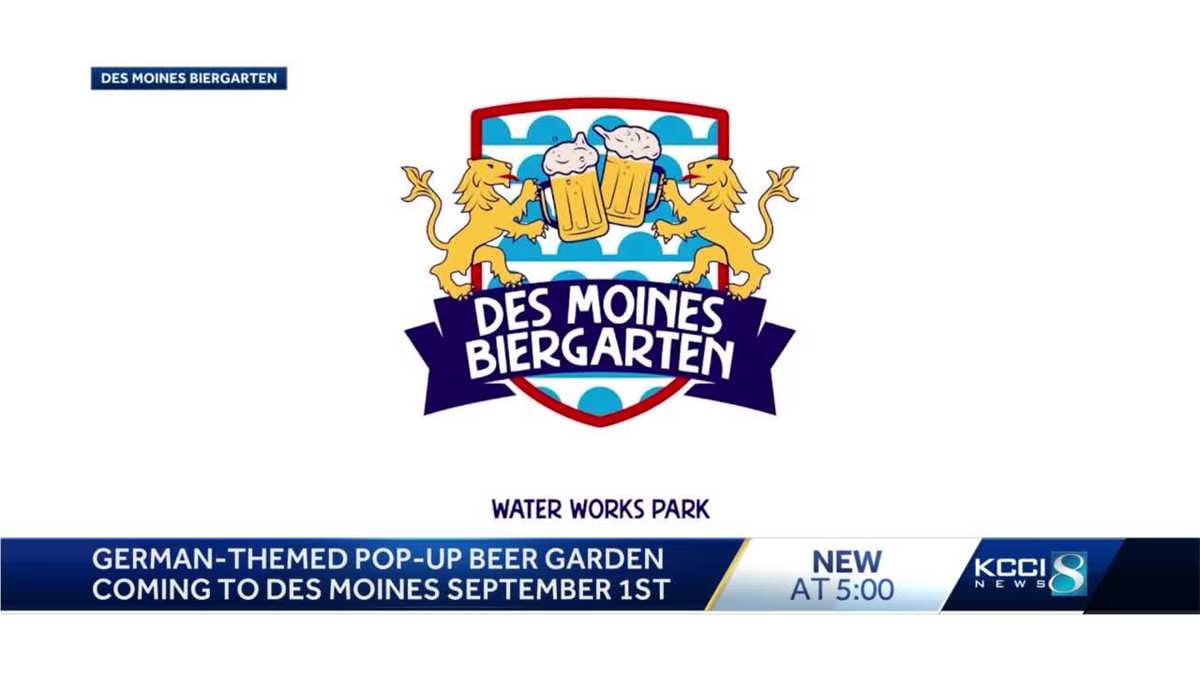 German-themed pop-up beer garden coming to Des Moines Sept. 1