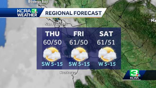 Here is a California Memorial Day Weekend forecast by region