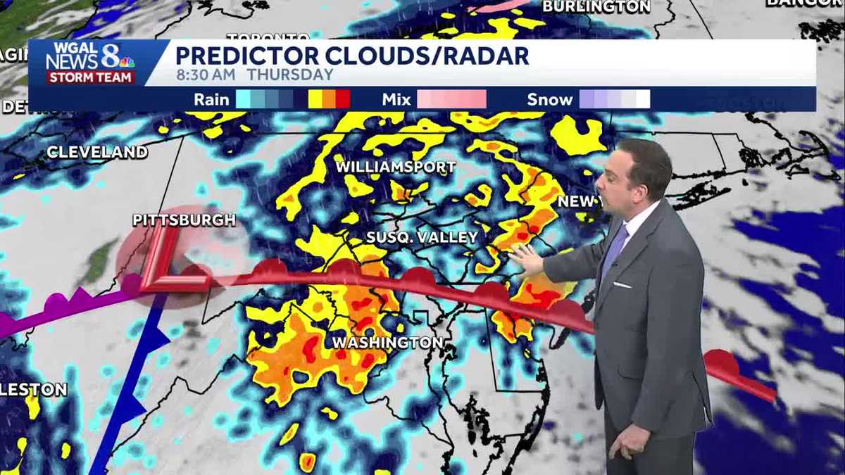 IMPACT: Heavy Rain & Strong Winds Arrive Tonight & Thursday; Windy ...