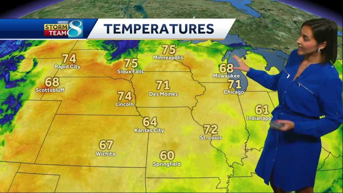 Iowa weather Warm and windy weather brings high fire risk