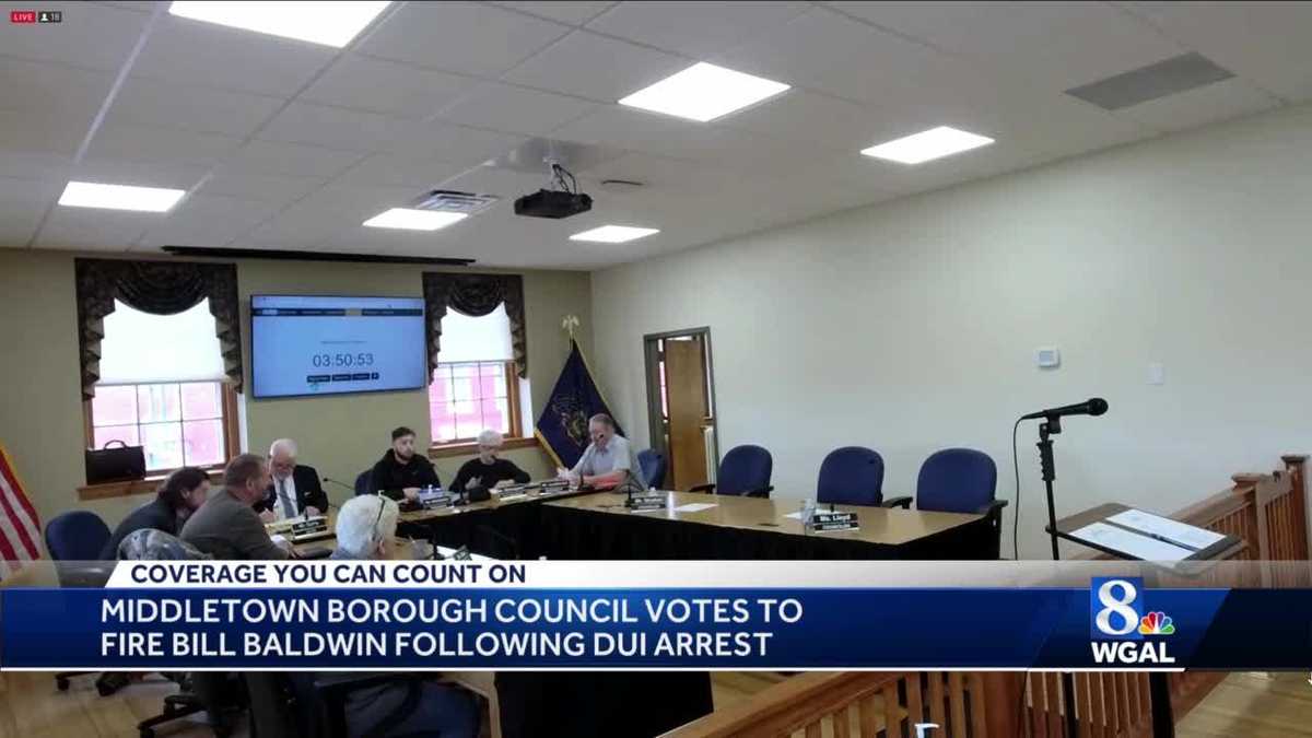 Middletown Borough votes to fire public safety director