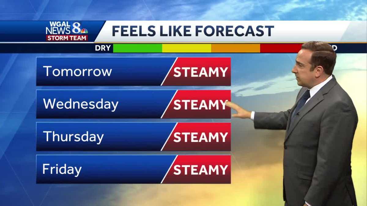 Heat Wave With Daily Chances of Thunderstorms This Week