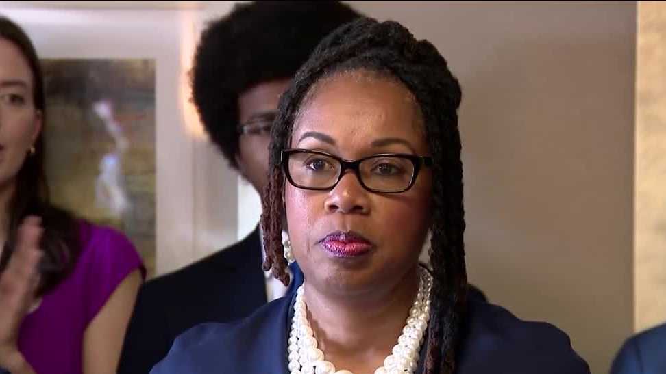 Monique Worrell calls on voters to help her get job back