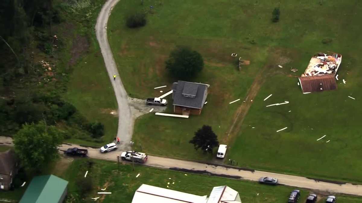 Video Storm damage in Fayette County