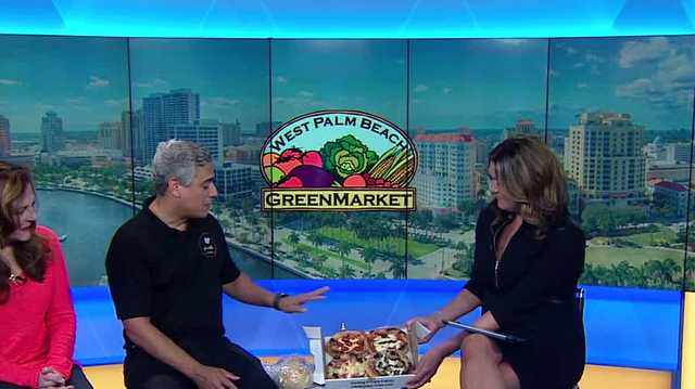 Check out Pizza Mike at the Green Market in West Palm Beach