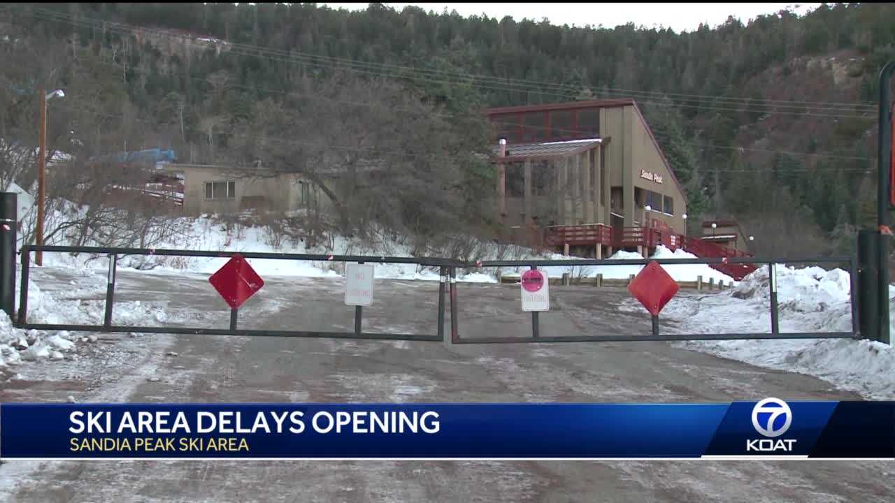 Sandia Peak Ski Area pushes back opening day because of lack of snow - Vimarsana News