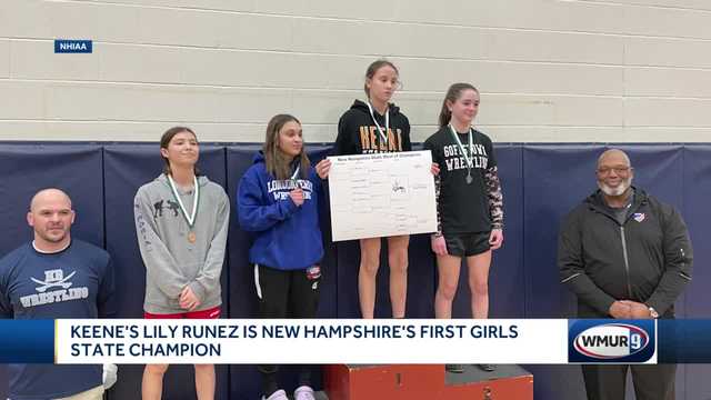 Keene wrestler takes home New Hampshire's first ever girl's state title - Vimarsana News