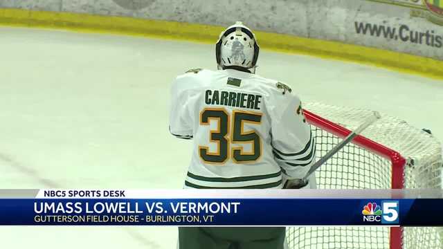 WATCH: Gabe Carriere makes great save on penalty shot - Vimarsana News