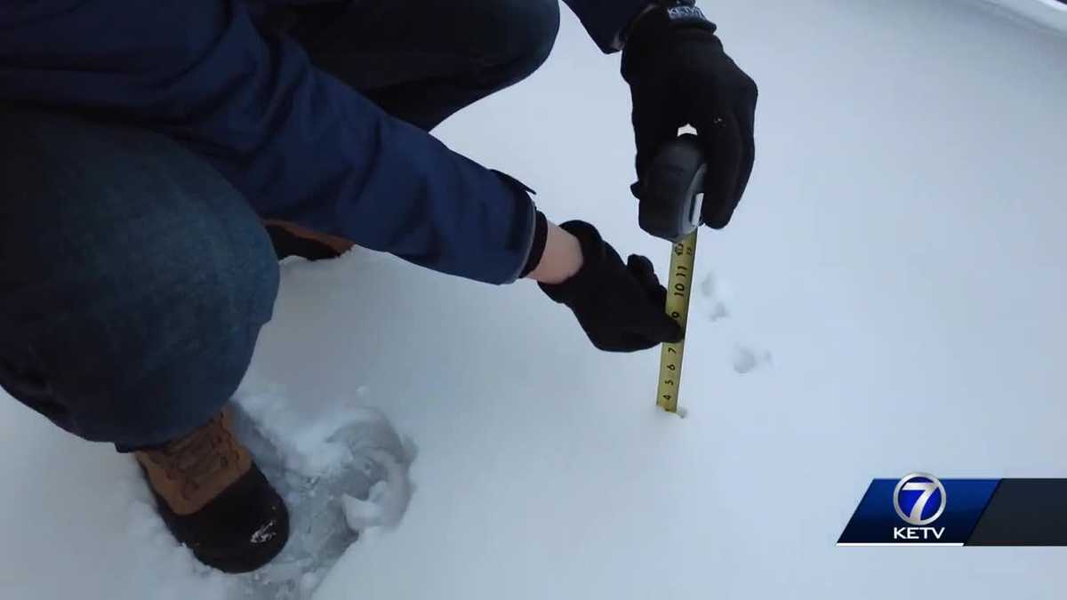 How do you measure snowfall?