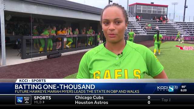 St. Edmond softball star having huge season with dad by her side
