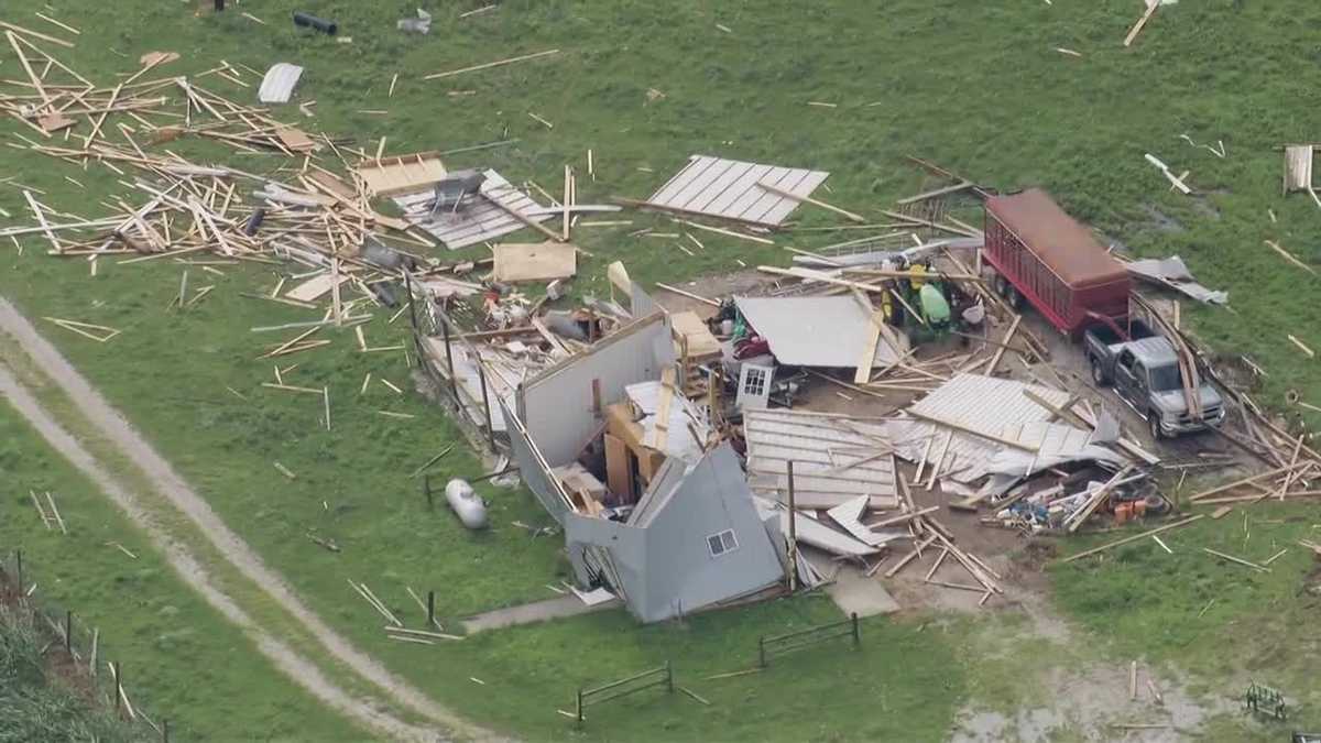 NWS: 2 tornados confirmed in southern Indiana from overnight storms