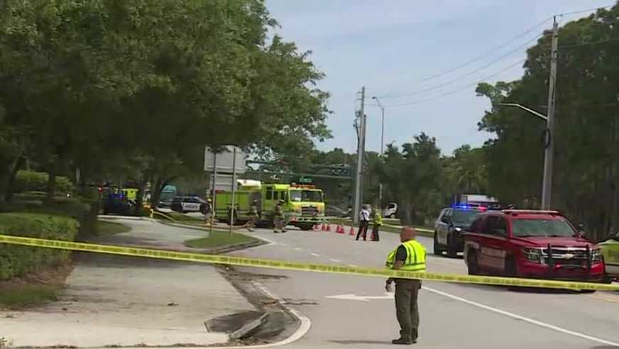 Possible Gas Leak Near North County Courthouse In Florida