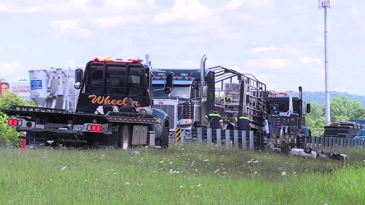 All lanes on I59 reopen after truck carrying propane tanks catches fire near Bessemer