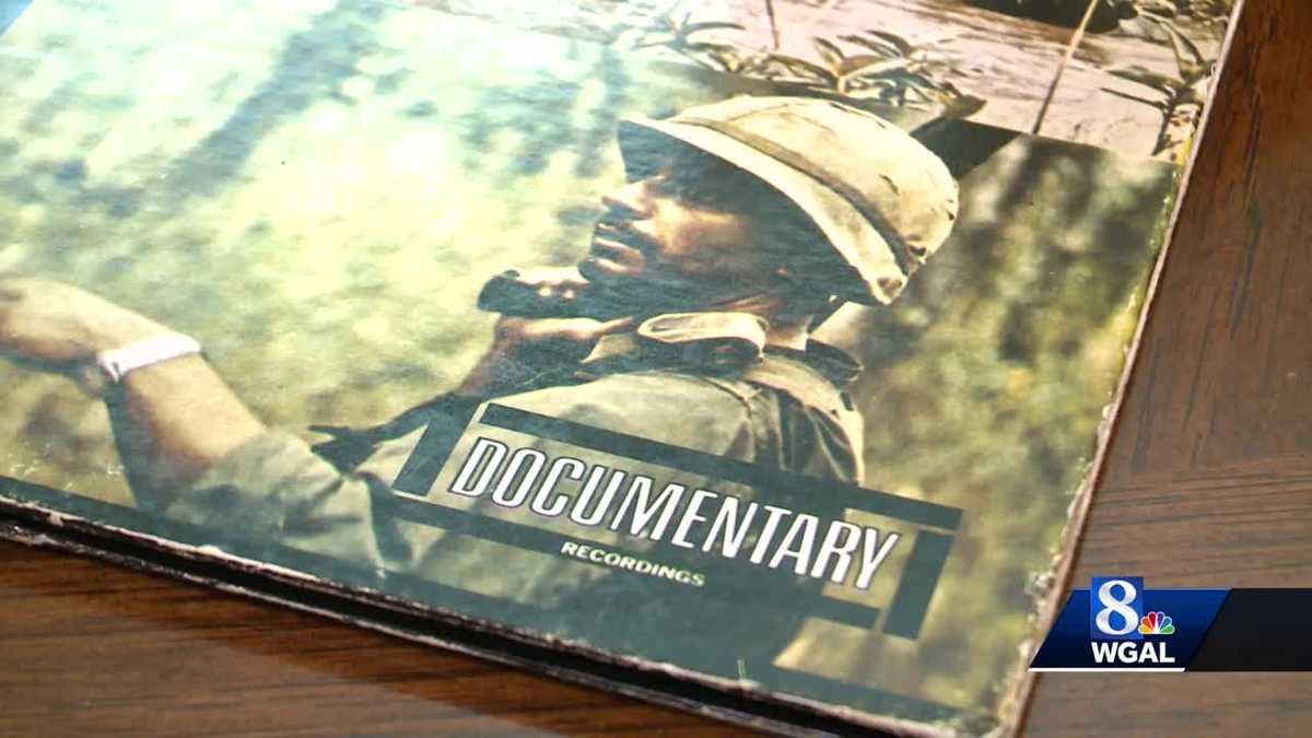 Vietnam veteran finds himself on album cover