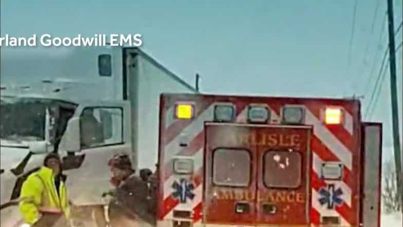 Baby delivered in tractor-trailer during Pennsylvania snowstorm