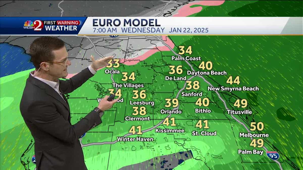 Is it going to snow in Florida? Models show the possibility