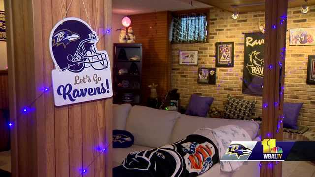 Fan keeps husband's memory alive with Ravens house - Vimarsana News