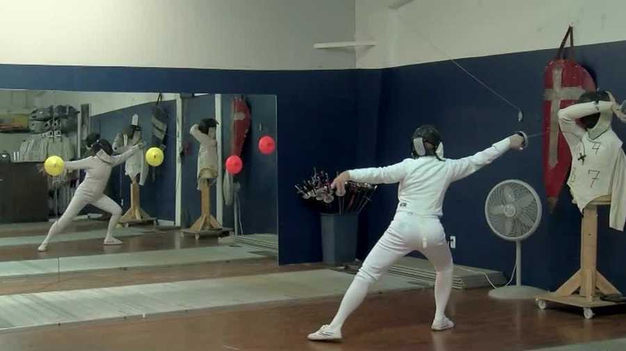 Retired paralympic fencer inspires Fort Myers woman