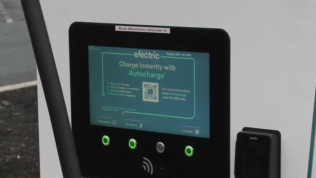 First federally funded EV charging stations put in place along PA Turnpike, 80 more expected by 2027