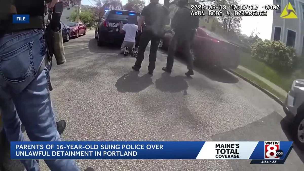 Maine family suing Portland, South Portland for teen son's detainment