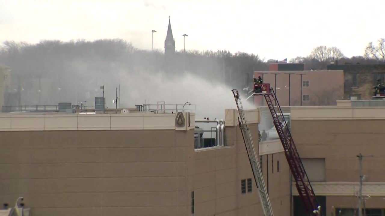 Potawatomi Casino evacuated due to fire