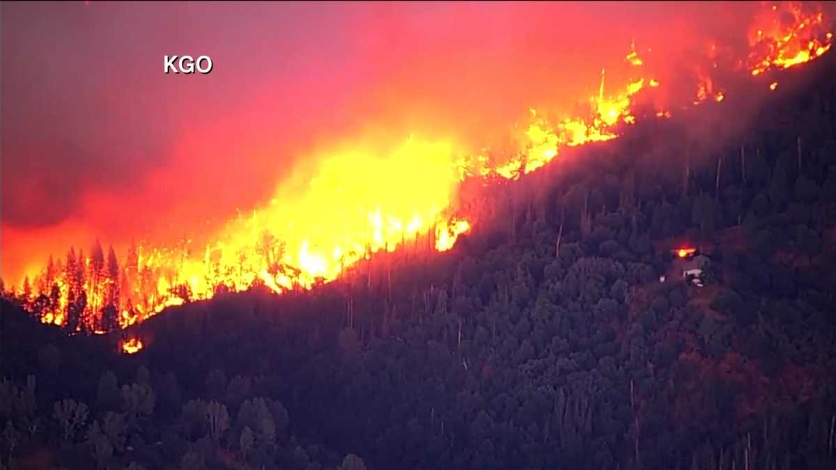 Oak Fire: Fast-moving flames force more Mariposa County residents to evacuate – KCRA Sacramento