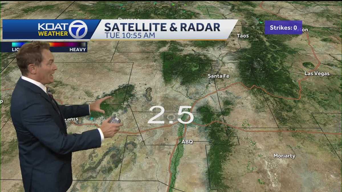 Two earthquakes felt by residents of Albuquerque